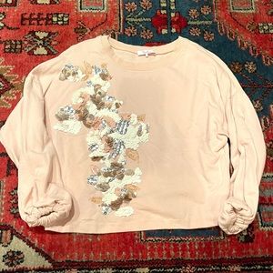 Parker sequin sweatshirt